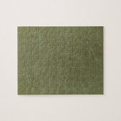 無地の緑 ジグソーパズル (横)