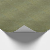 無地の緑 ラッピングペーパー (角)