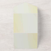 無地の色の招待状 発表 カード (外側)
