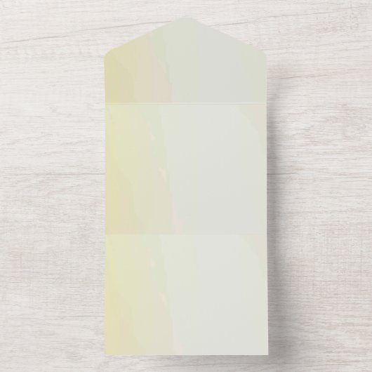 無地の色の招待状 発表 カード (内側)