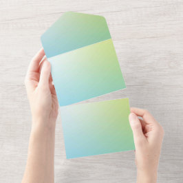 無地の色の招待状 発表 カード