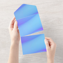 無地の色の招待状 発表 カード