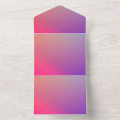 無地の色の招待状 発表 カード (内側)