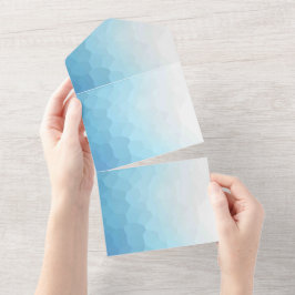 無地の色の招待状 発表 カード