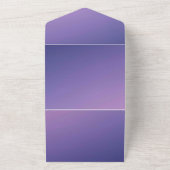 無地の色の招待状 発表 カード (外側)