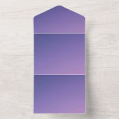 無地の色の招待状 発表 カード (内側)