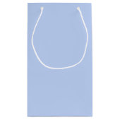 無地の色無地ペリウィンクル スモールペーパーバッグ (裏面)