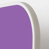 無地の色無彩虹彩柔らかい紫 ピックルボールラケット (左詳細)