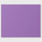 無地の色無彩虹彩柔らかい紫 ラッピングペーパー (フラット)