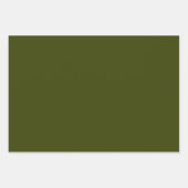 無地の色 ラッピングペーパーシート (正面3)