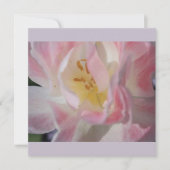 無地の花の招待状 招待状 (正面)