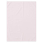 無地の赤面淡い色のピンクテーブルクロス テーブルクロス (正面)