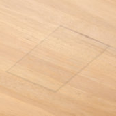 無地の透明な5"x7"の結婚式 アクリル招待状 (レイダウン)