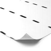 無地の、オニキスのペデスタル記号 ポスター (角)