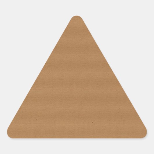 無地の-brown3 SANDY BROWN BACKGROUND壁紙T 三角形シール (正面)