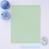 無地の-green4無地のライトミントほこりっぽい緑の背景 チラシ (シングル)