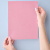 無地の-pink4コットン無地のキャンディピンク背景TEM チラシ (手)