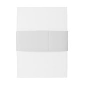 無地アメリカン招待用お腹周りバンド 招待状ベリーバンド (裏面例)