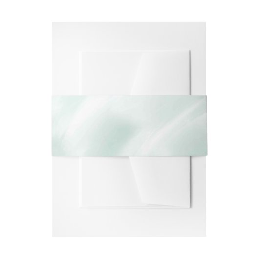 無地アメリカン招待用お腹周りバンド 招待状ベリーバンド (正面例)