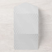 無地カラーの招待状 発表 カード (外側)