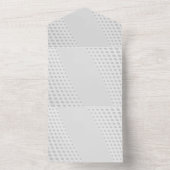 無地カラーの招待状 発表 カード (内側)