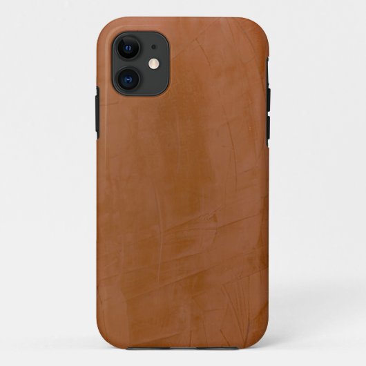無地タンジェリン Case-Mate iPhoneケース (裏面)