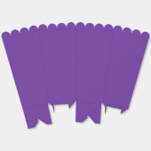 無地パープルハート フェイバーボックス (見開き)