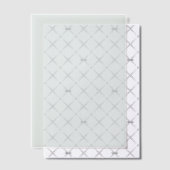 無地 ミニマル エレガント オーダーメイド ウェディング ベラム紙招待状 (オフセット (招待状))