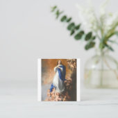 無垢なヴァージンメアリ・ムリロ スクエア名刺 (スタンド正面)