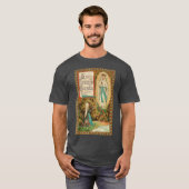 無垢な受胎カトリック婦人 Tシャツ (正面フル)