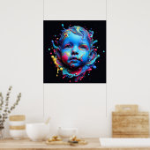 無垢な夢 – AI At Work ポスター (キッチン)