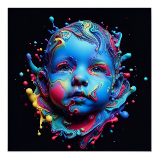 無垢な夢 – AI At Work ポスター (正面)