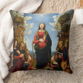 無垢な概念の栄光 クッション (ブランケット)