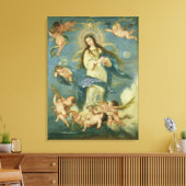 無垢な概念 キャンバスプリント (インサイチュ (リビング))