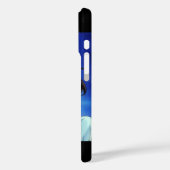 無垢な視線アニメガールiPhone 16ケース Case-Mate iPhoneケース (裏面 / 左)