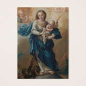 無垢の受胎葬記念祈りの言葉カード (正面)