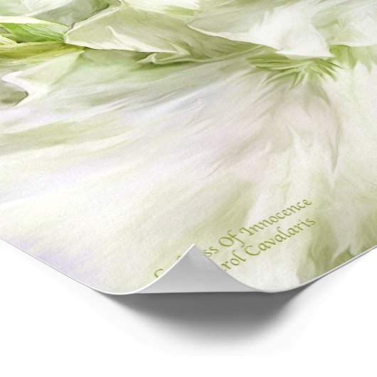 無垢の女神アイリスアートポスター/プリント ポスター (角)