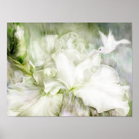 無垢の女神アイリスアートポスター/プリント ポスター (正面)