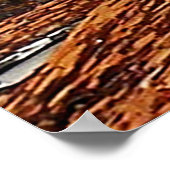 無垢の概念の教会フレームプリント ポスター (角)