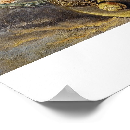 無垢の概念ピーター・ポール・ルーベンス絵画の ポスター (角)