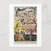 「無垢の歌と経験の歌」のタイトルページ ポストカード (正面)