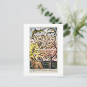 「無垢の歌と経験の歌」のタイトルページ ポストカード (スタンド正面)