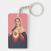 無垢ハートヴァージンメアリー キーホルダー (裏面)