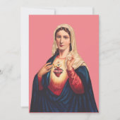 無垢ハートヴァージンメアリー サンキューカード (正面)