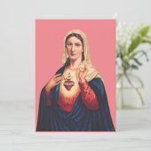 無垢ハートヴァージンメアリー サンキューカード (スタンド正面)