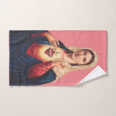 無垢ハートヴァージンメアリー バスタオルセット (ハンドタオル)