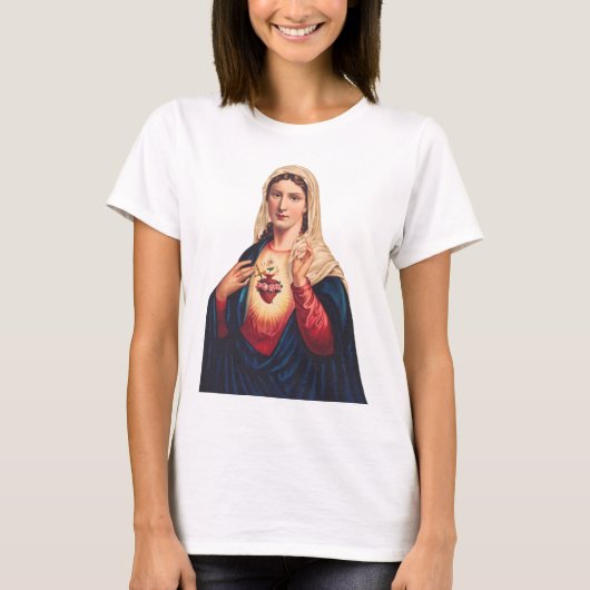 無垢ハートヴァージンメアリー Tシャツ (正面)