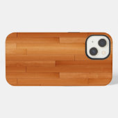 無垢材のフロア iPhoneケース (裏面横)