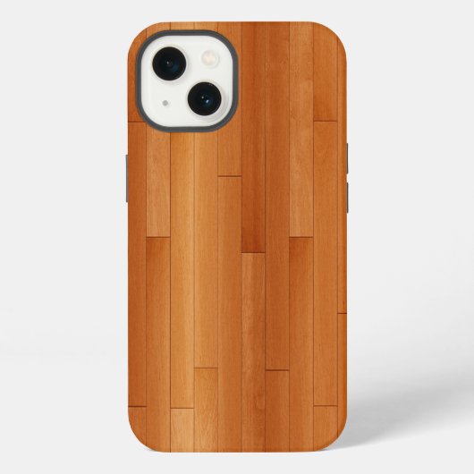 無垢材のフロア iPhoneケース (裏面)