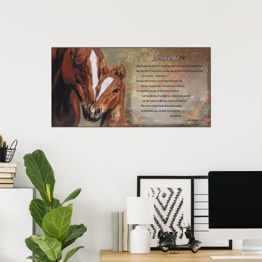 無垢 ポスター (ホームオフィス)